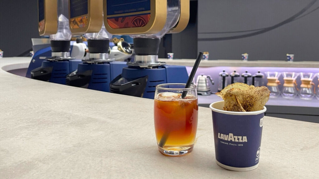 Museo Lavazzaでのコーヒー試飲