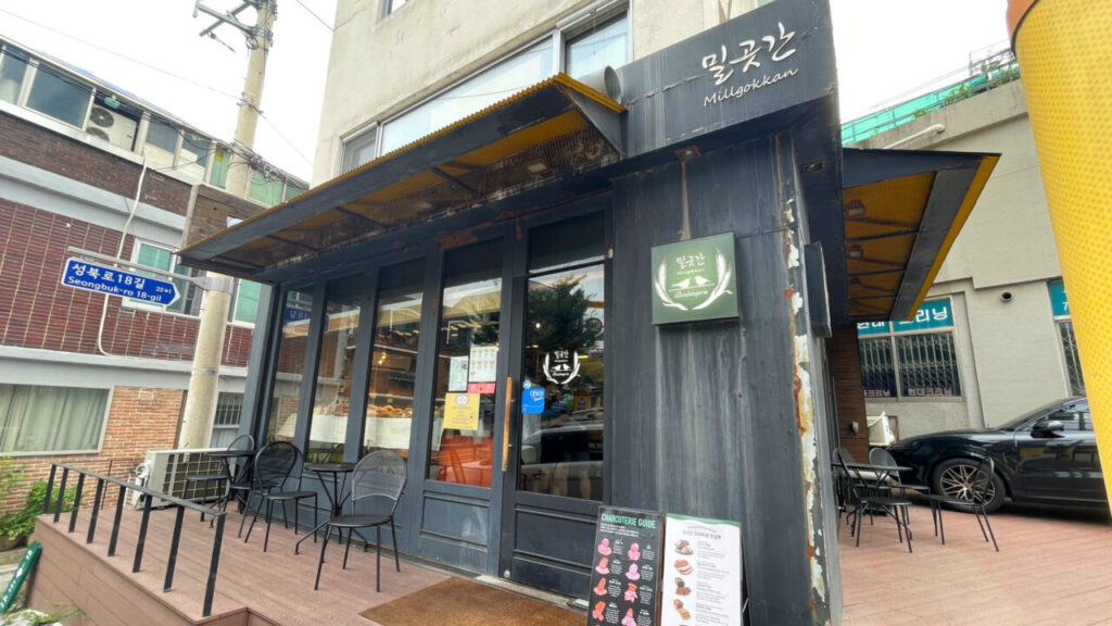韓国のパン屋さん（ミルコッカン）