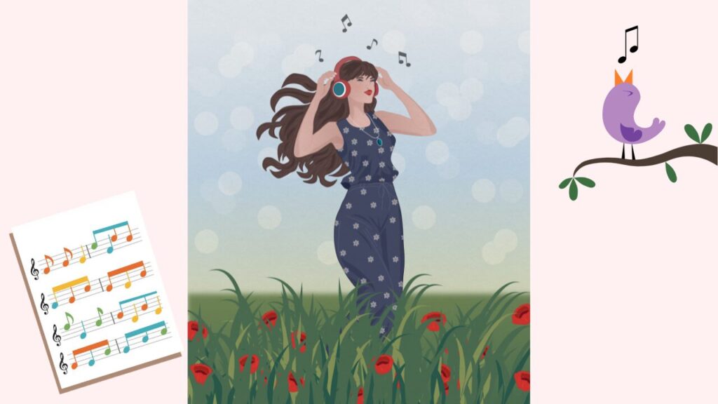 콧노래를 부르다（鼻歌を歌う）